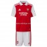 Camisola Arsenal Criança Equipamento Primeiro 2022-2023 Manga Corta